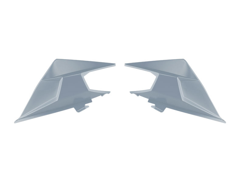 RADIATOR SCOOP UPPER KOVE 800 24-25 R-TECH R-CVKOVGRUP25 GREY image 1