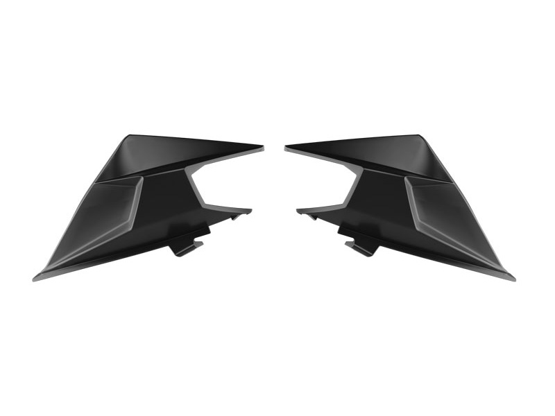 RADIATOR SCOOP UPPER KOVE 800 24-25 R-TECH R-CVKOVNRUP25 BLACK image 1