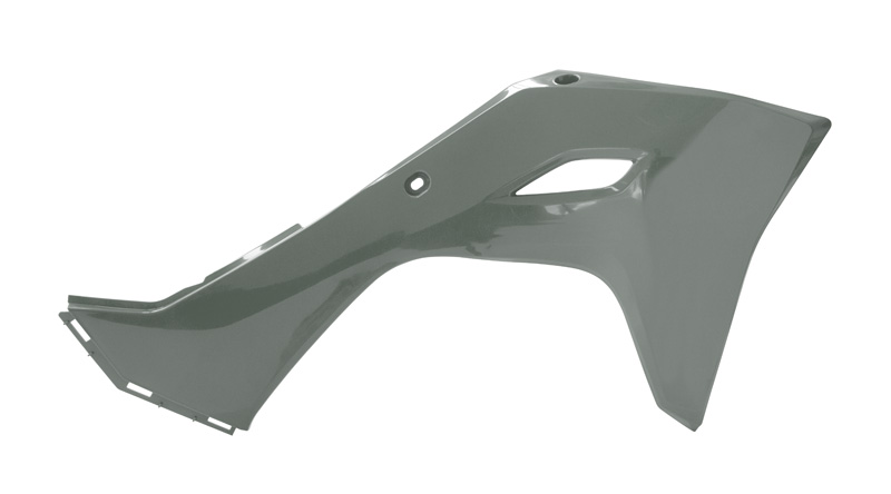 RAD SCOOPS KAWASAKI KX450 2024-2025, QUANTUM GREY, RTECH R-CVKXFGR0024 image 1