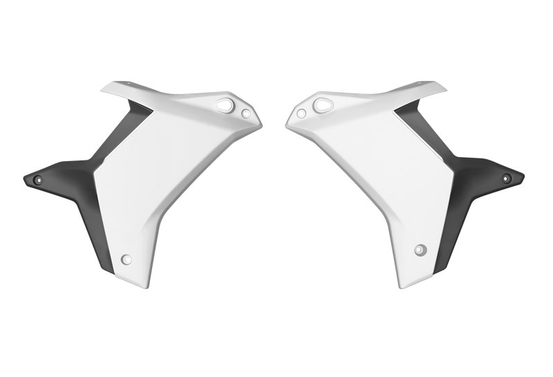 RADIATOR SCOOP YAMAHA TENER 700 2025 R-TECH R-CVT7BNNR025 WHITE image 1