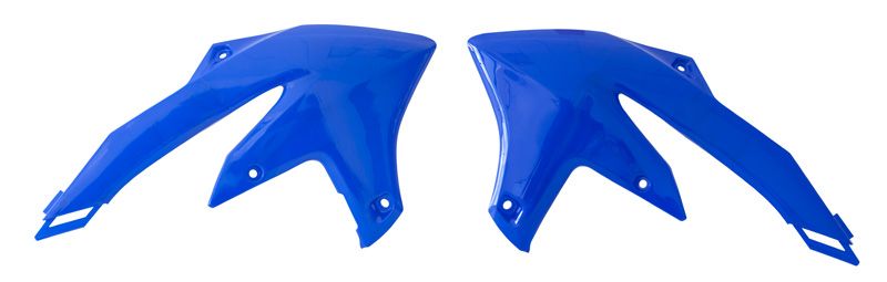 RADIATOR SCOOPS 2023-25 YZ450F YAMAHA BLUE, RTECH R-CVYZFBL0023 image 1