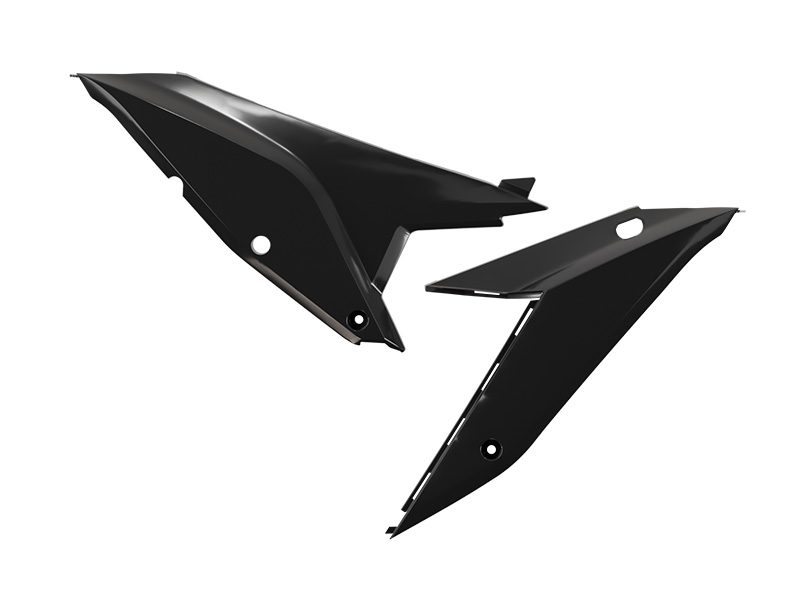 SIDE PANESL BETA RX 300-450 2024-2025 BLACK RTECH R-FIBETNR0024 image 1