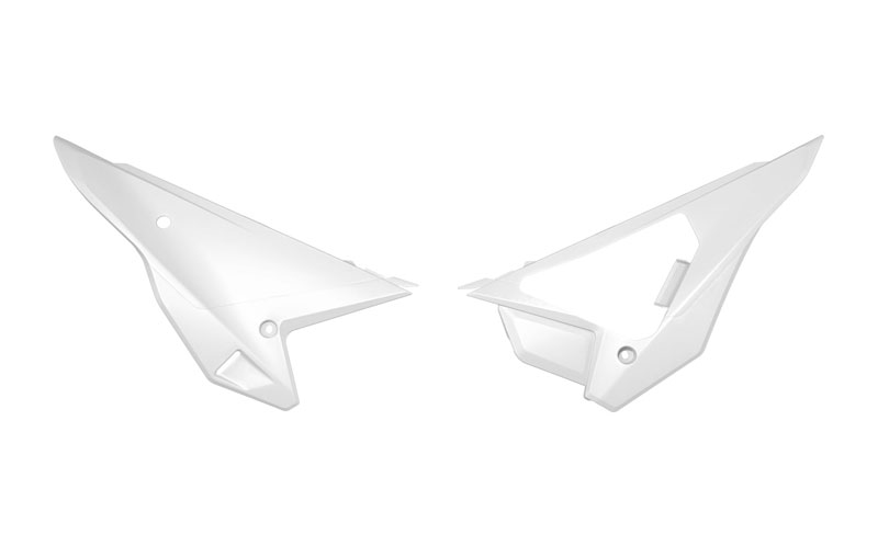 SIDE PANELS HONDA CRF 250 450 2025 R-TECH WHITE REVOLUTION R-FICRFBN0026 image 1