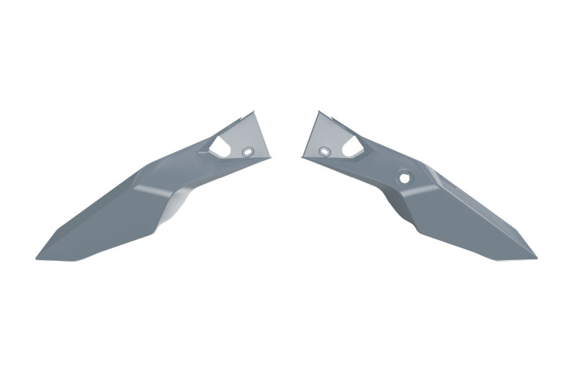 REAR NUMBER PLATE SIDE PANELS KOVE 800 2025 R-TECH R-FIKOVGR0025 GREY image 1
