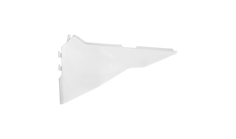 LEFT AIRBOX PANEL KAWASAKI KX 450 2024-2025 WHITE, R-TECH R-FIKXFBNSX24 image 1