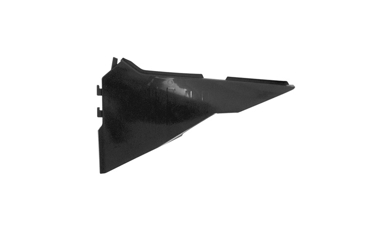 LEFT AIRBOX PANEL KAWASAKI KX 450 2024-2025 BLACK, R-TECH R-FIKXFNRSX24 image 1