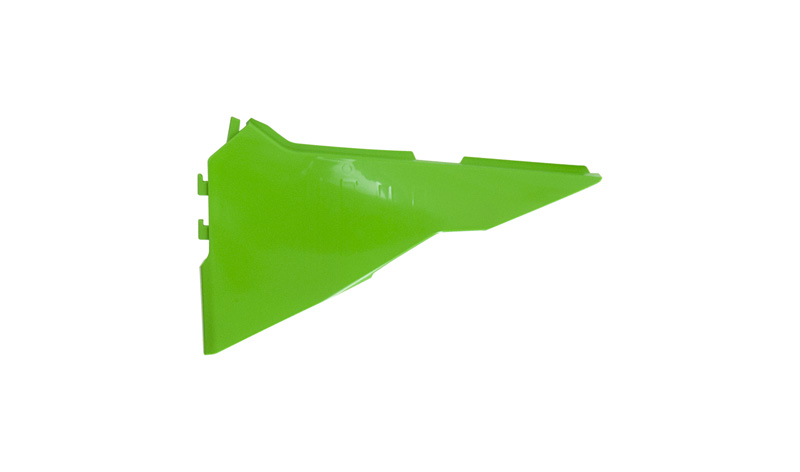 LEFT AIRBOX PANEL KAWASAKI KX 450 2024-2025 GREEN, R-TECH R-FIKXFVESX24 image 1