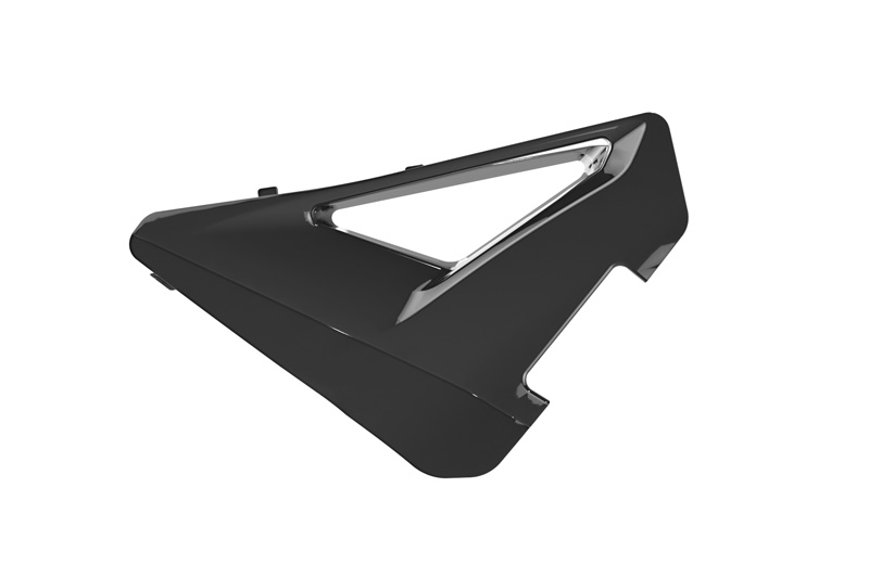 AIR BOX COVER HONDA CRF 250 450 2025 R-TECH BLACK REVOLUTION R-FILCRFNR0026 image 1