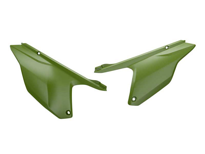SIDE PANELS TRIUMPH TF 250 450 R-TECH R-FITRIVN0025 NAVY GREEN image 1