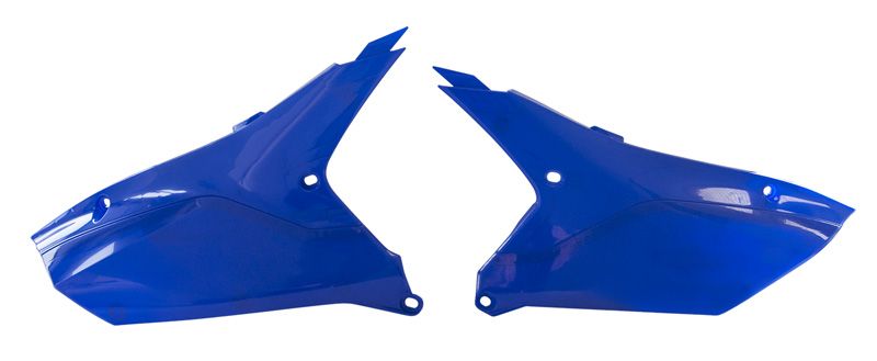 SIDE PANELS 2023-2025 YZ450F YAMAHA BLUE, RTECH R-FIYZFBL0023 image 1
