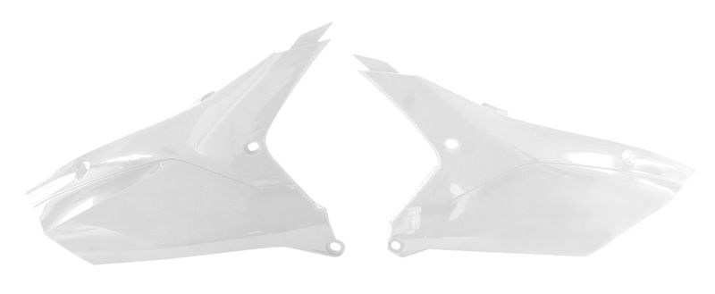 SIDE PANELS 2023-2025 YZ450F YAMAHA WHITE RTECH R-FIYZFBN0023 image 1
