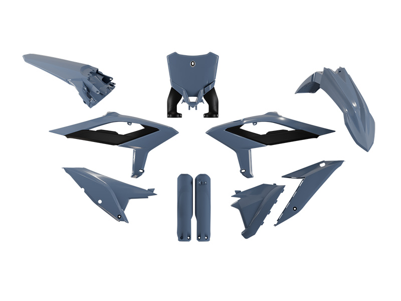 PLASTIC KIT 7 PC BETA QUANTUM GREY RTECH R-KITBET-GR0-626 image 1