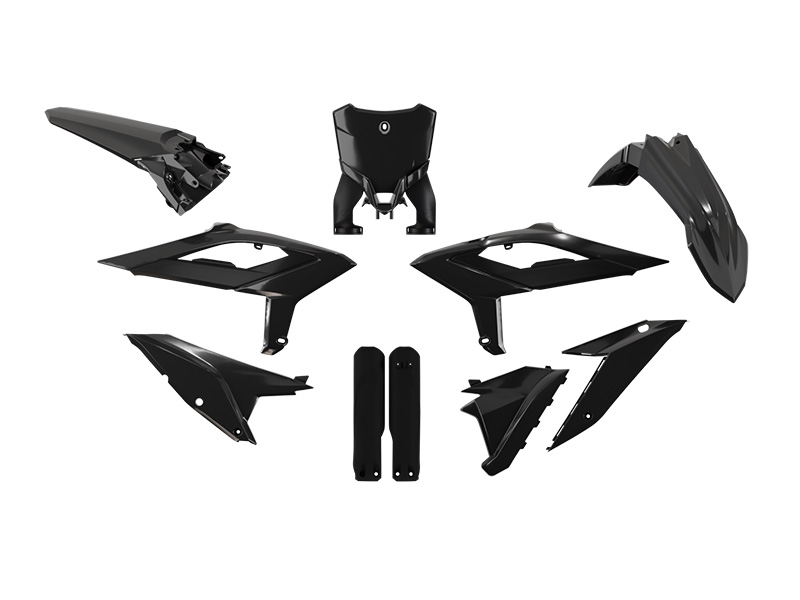 PLASTIC KIT 7 PC BETA BLACK RTECH R-KITBET-NR0-626 image 1