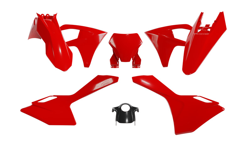 PLASTIC KIT/6 2024-2025 GASGAS OEM, RTECH R-KITGAS-RG0-623