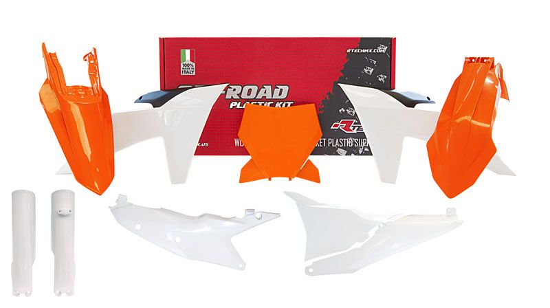 PLASTIC KIT/7 2023 KTM SX/SXF, OEM 2023 COLOURS, RTECH R-KITKTM-OEM-714 image 1