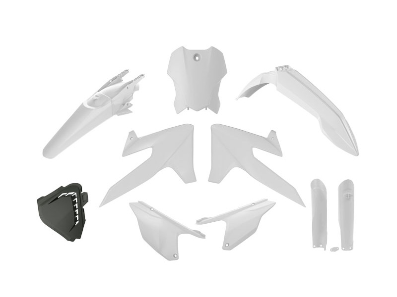 PLASTIC KIT TRIUMPH TF 250 450 R-TECH R-KITTRI-BN0-025 WHITE image 1