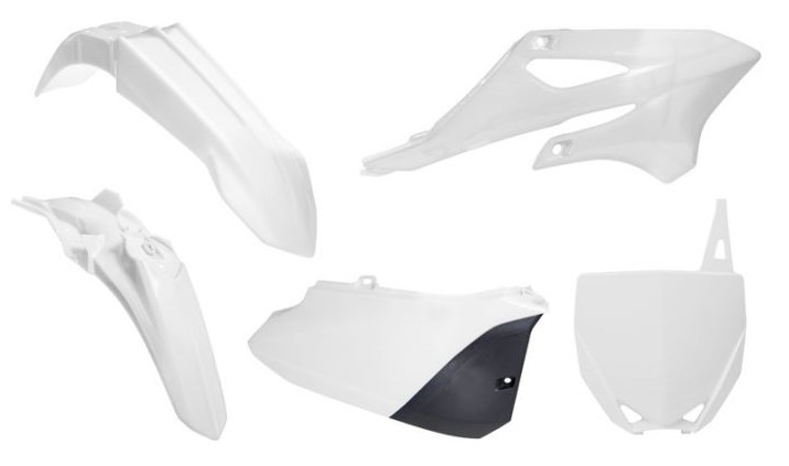 PLASTIC KIT/5 2022-25 YZ85 WHITE, RTECH R-KITYZ0-BN0-085 image 1