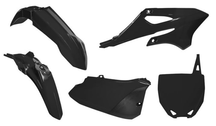 PLASTIC KIT/5 2022-25 YZ85 BLACK, RTECH R-KITYZ0-NR0-085 image 1