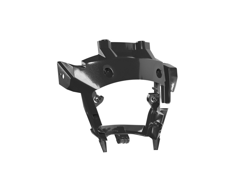 HEADLIGHT BRACKET 2024-2025 GASGAS, RTECH R-MASKGASNR1B BLACK image 1