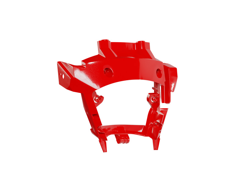 HEADLIGHT BRACKET 2024-2025 GASGAS, RTECH R-MASKGASRG1B RED image 1