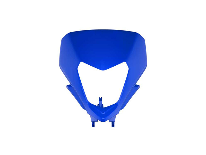 FRONT HEADLIGHT SURROUND SHERCO 2025 R-TECH R-MASKSHEBL25 BLUE image 1