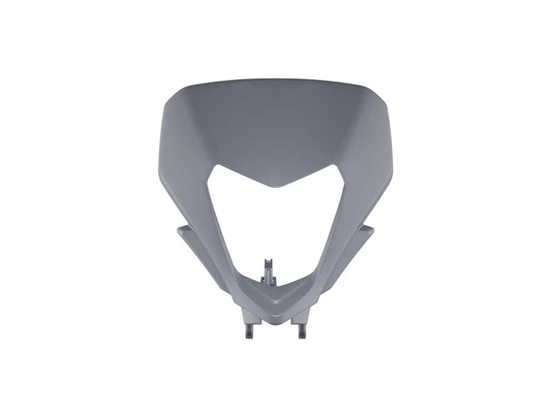 FRONT HEADLIGHT SURROUND SHERCO 2025 R-TECH R-MASKSHEGR25 GREY image 1