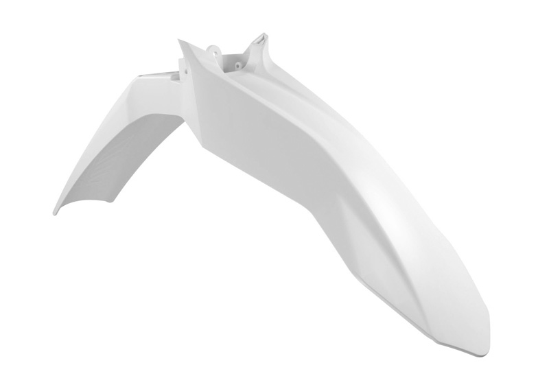 VENTED FRONT FENDER GASGAS 2024 WHITE, R-TECH R-PAGASBN9923 image 1
