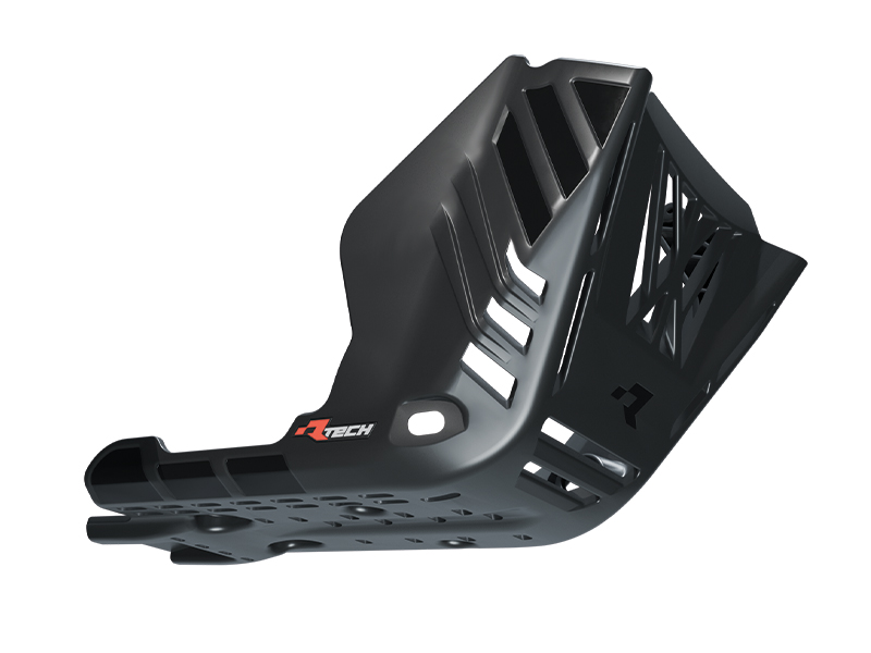 PLASTIC SKID PLATE KOVE 800 2025, RTECH R-PMKOVNR0025, PLASTIC ENGINE COVER BLACK image 1