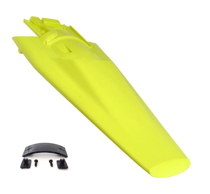 REAR FENDER 2023-2025 TC/FC HUSKY LEMON YELLOW, RTECH R-PPHSQGQ0023 image 1