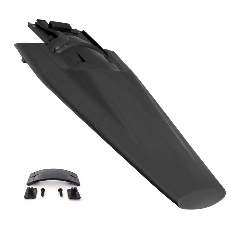 REAR FENDER 2023-2025 TC/FC HUSKY BLACK, RTECH R-PPHSQNR0023 image 1