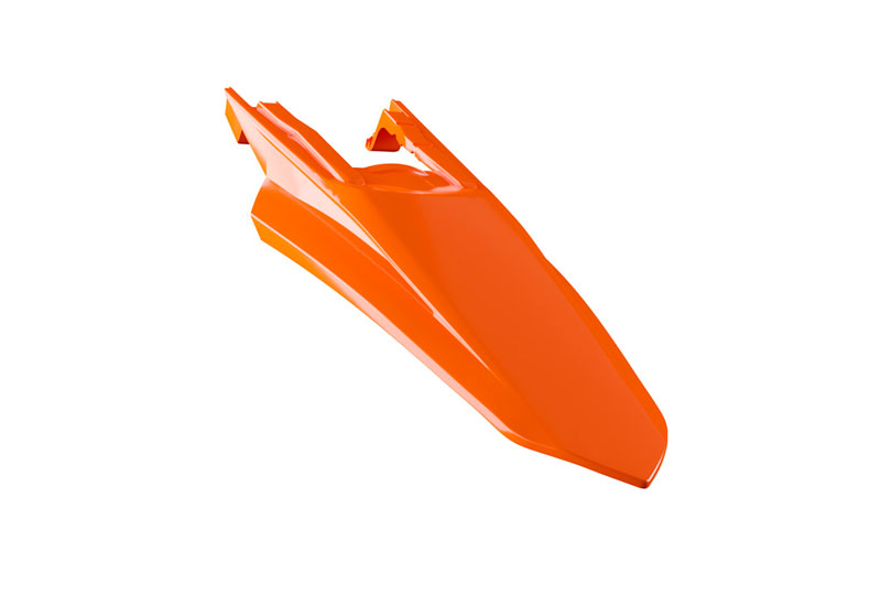 REAR FENDER KTM EXC EXCF 2024 NEON ORANGE, R-TECH R-PPKTMAN0024 image 1