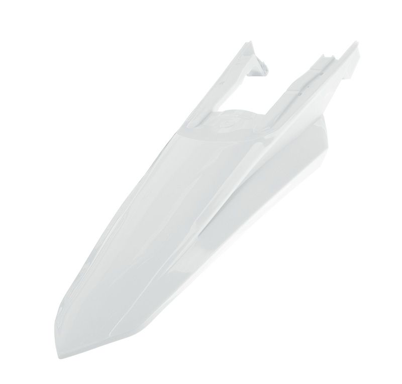 REAR FENDER 2023-25 SX/SX-F KTM WHITE, RTECH R-PPKTMBN0023 image 1