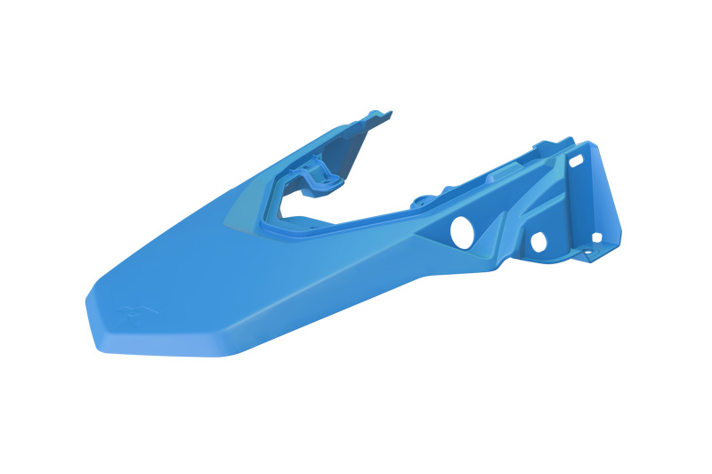 REAR FENDER YAMAHA T7 700 2025 R-TECH R-PPT7AZ00025 LIGHT BLUE image 1
