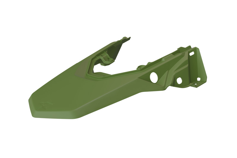 REAR FENDER YAMAHA T7 700 2025 R-TECH R-PPT7VN00025 NAVY GREEN image 1