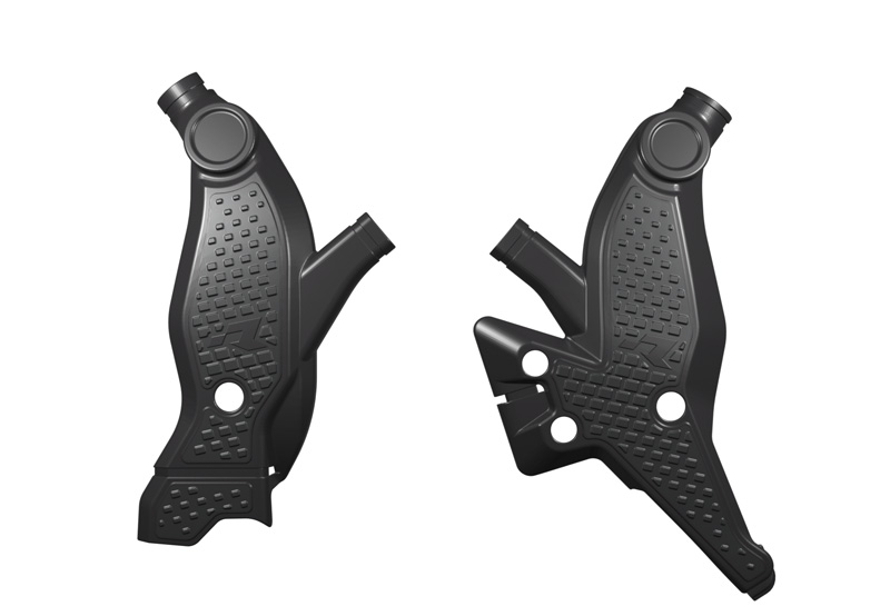 GRIPPY FRAME GUARD YAMAHA T7 19-24 BLACK, R-TECH R-PRTT7NR0024 image 1