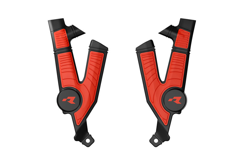 GRIPPY FRAME GUARD TALARIA BLACK R-TECH R-PRTTALNRRS4 RED image 1