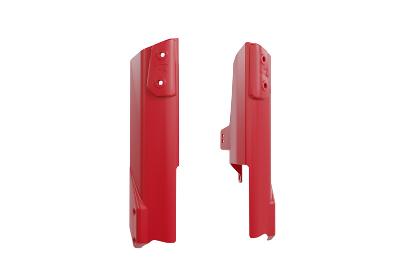 FORK GUARDS HONDA TRANSALP AFRICA TWIN RED RACETECH R-PSALPRS0024 image 1