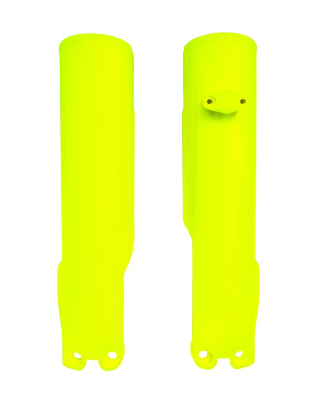 LOWER FORK GUARDS 2023/2024 KTM SX/SX-F, HUSKY FC/TC, NEON YELLOW, RTECH R-PSKTMGF0023 image 1
