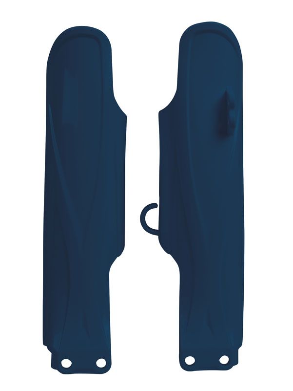 LOWER FORK GUARDS 19-25 YZ85, DEEP BLUE, RTECH R-PSYZ0DB0185, Fork Protectors DEEP BLUE image 1