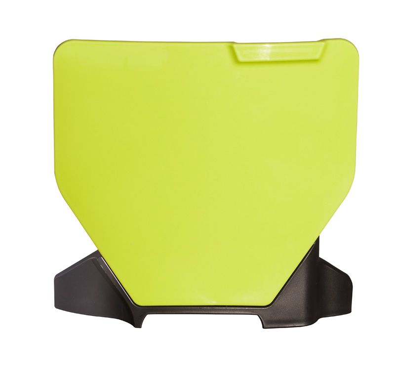 FRONT PLATE 2023-2025 HUSKY TC/FC, YELLOW/BLACK, RTECH R-TBHSQGQNR23 image 1