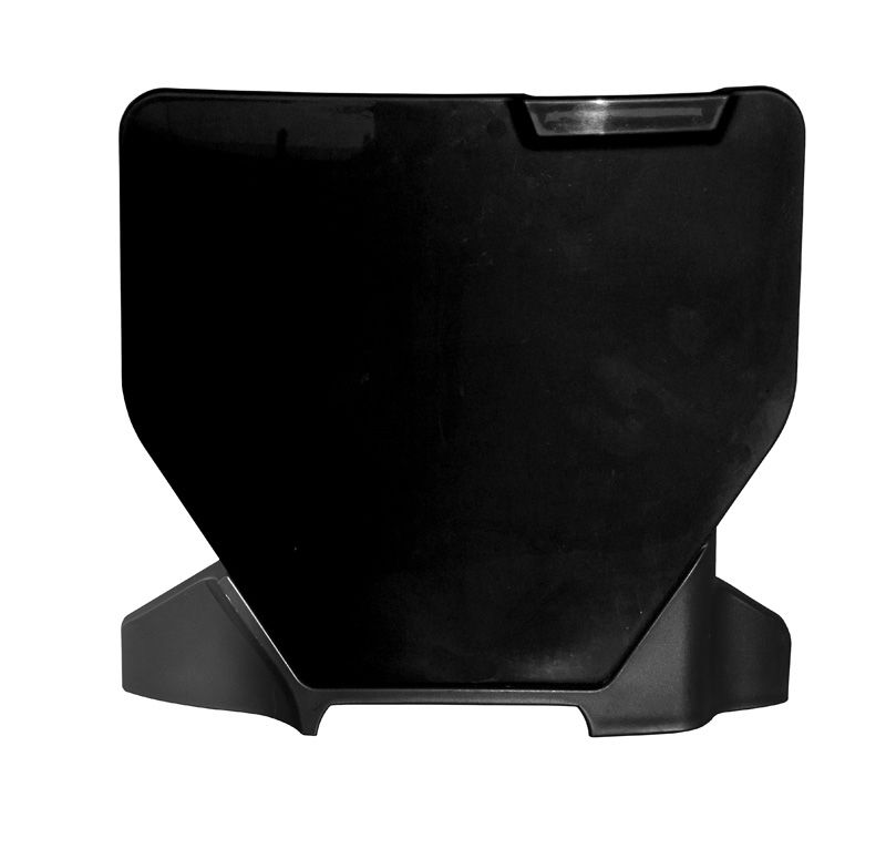 FRONT PLATE 2023-2025 HUSKY TC/FC, BLACK, RTECH R-TBHSQNR0023 image 1
