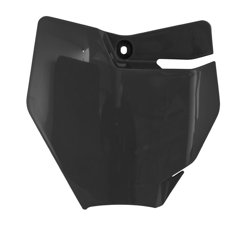 FRONT PLATE 16-23 SX50 KTM, 21-23 MC50 GASGAS BLACK, RTECH R-TBKTMNR0050 image 1