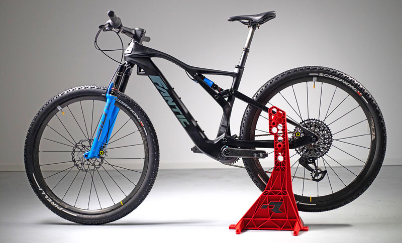 UNIVERSAL BICYCLE BIKE STAND & TRANSPORT MOUNT - QUANTUM GREY - RTECH B-CAVR2400GR thumbnail 2