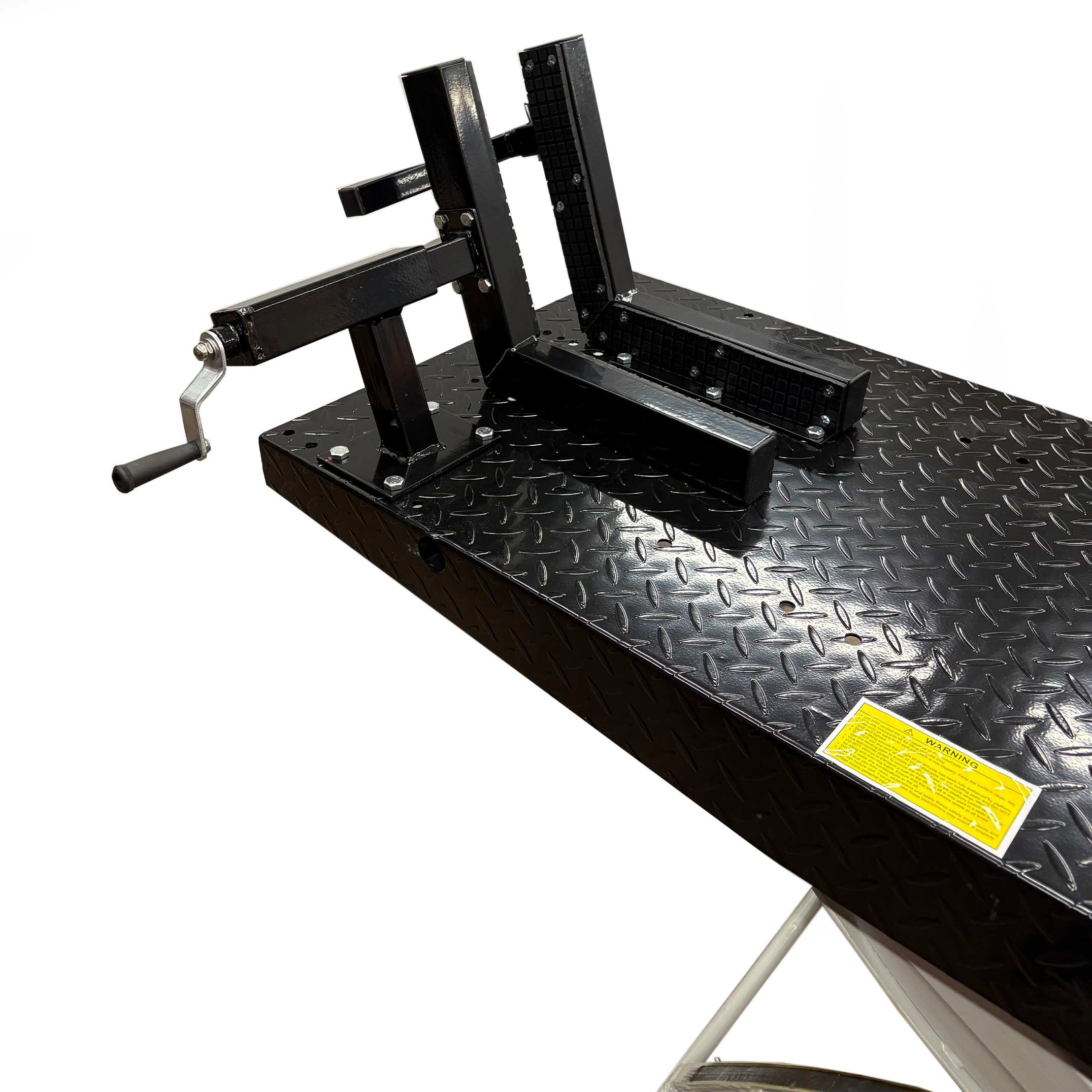 HEAVY DUTY 700KG MOTORCYCLE AND ATV WORKSHOP AIR LIFT WITH REMOVABLE SIDE EXTENSIONS thumbnail 10