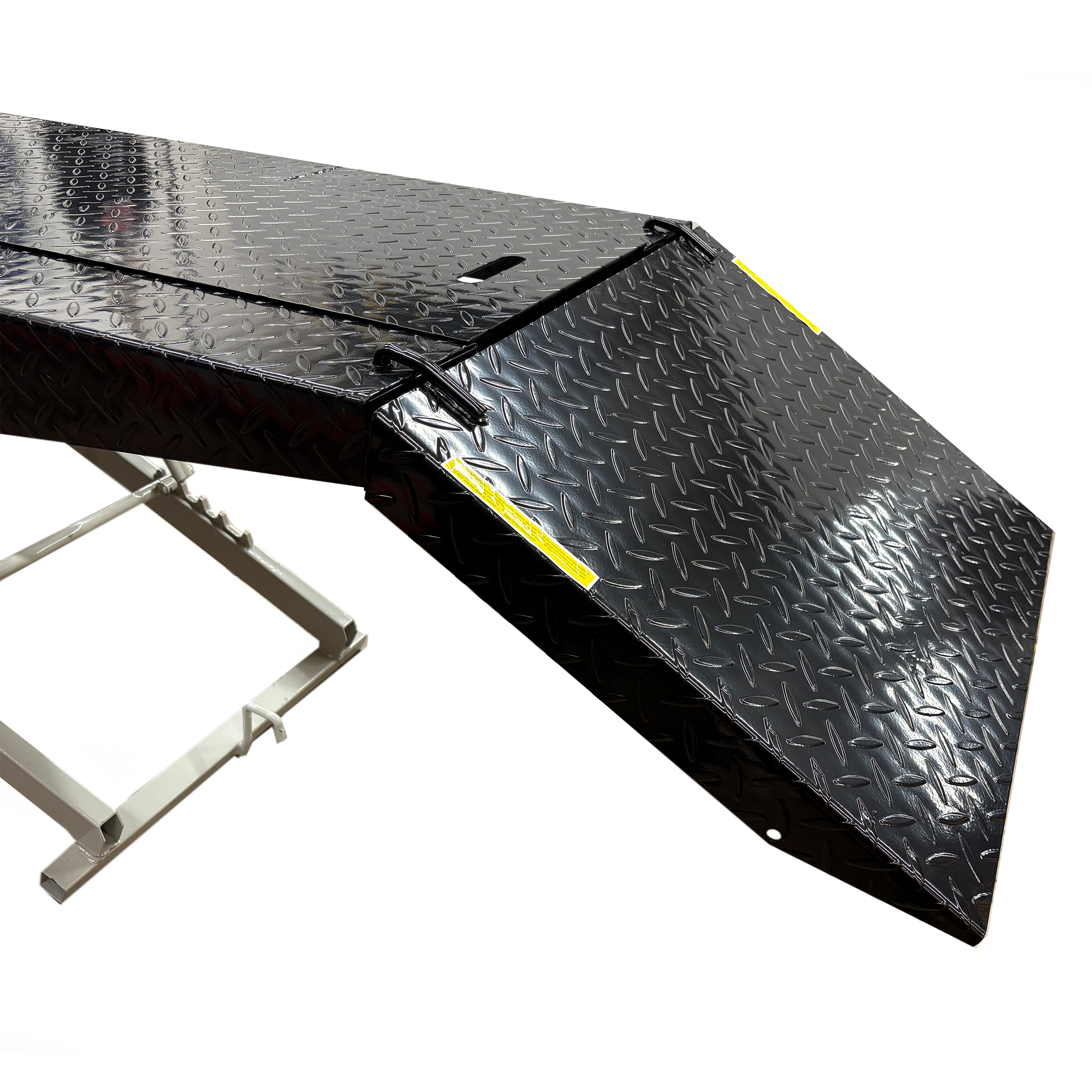 HEAVY DUTY 700KG MOTORCYCLE AND ATV WORKSHOP AIR LIFT WITH REMOVABLE SIDE EXTENSIONS thumbnail 8