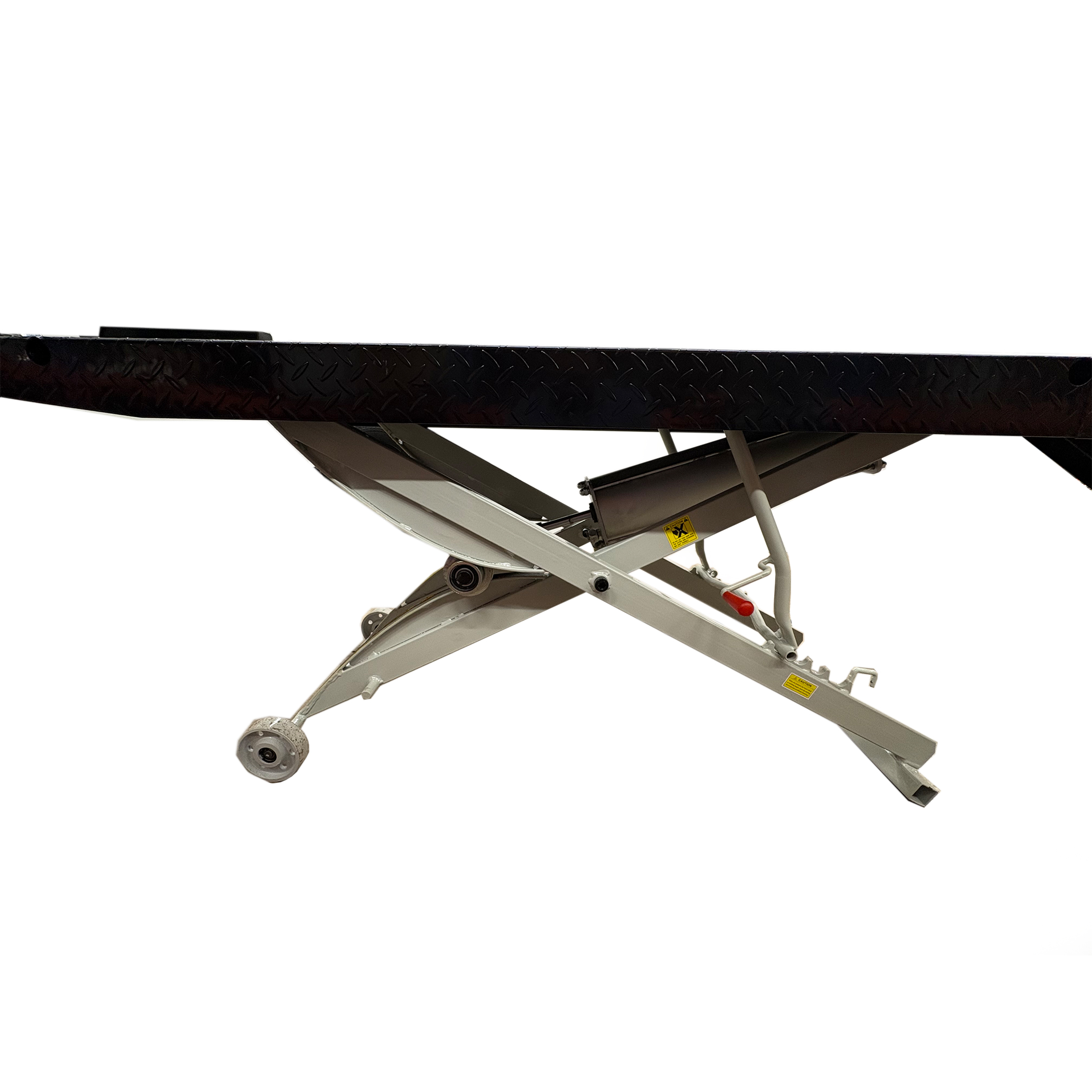 HEAVY DUTY 700KG MOTORCYCLE AND ATV WORKSHOP AIR LIFT WITH REMOVABLE SIDE EXTENSIONS thumbnail 9