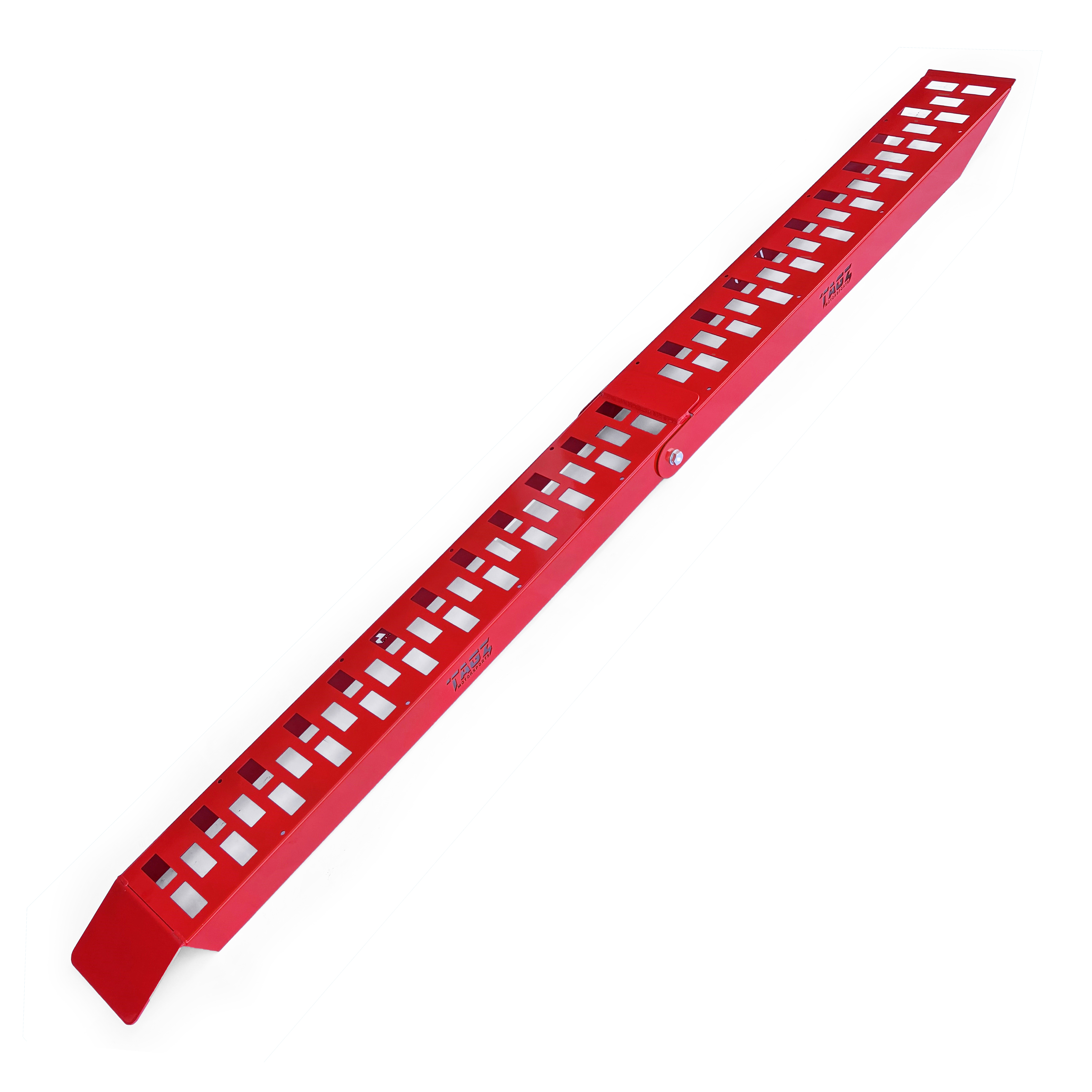 RED STEEL FOLDING RAMP TAG-Z, FOLDING RAMP 2000mm image 1