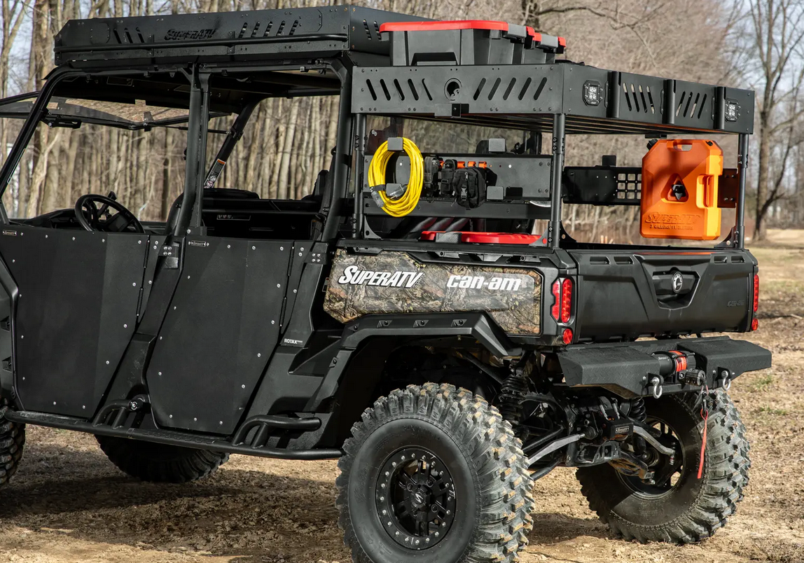 Can-Am Maverick Defender Outfitter Bed Rack RBR-CA-DEF-00 thumbnail 2