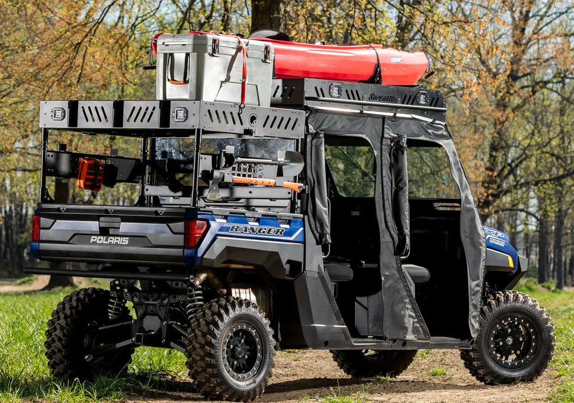 Polaris Ranger XP 1000 Outfitter Bed Rack RBR-P-RAN1K-00 thumbnail 2