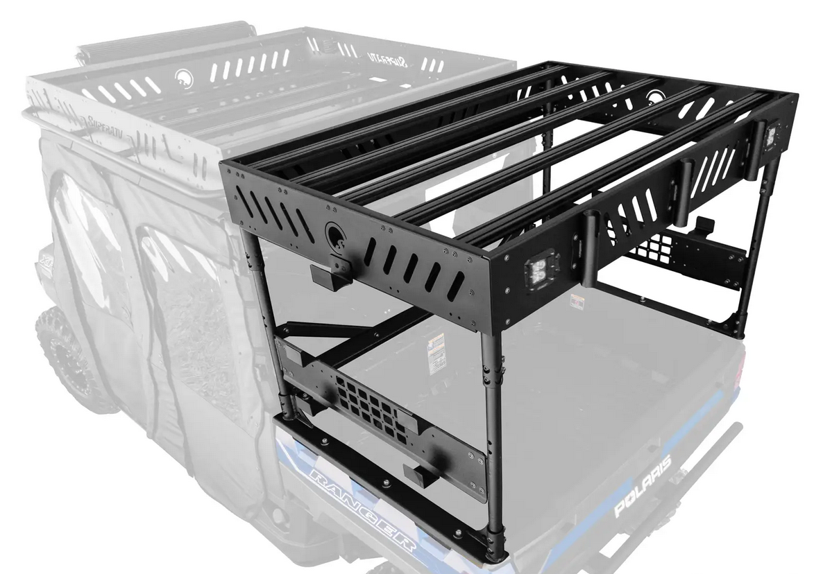 Polaris Ranger XP 1000 Outfitter Bed Rack RBR-P-RAN1K-00 image 1